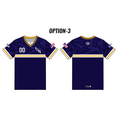 PA Future Stars Customizable Blue Camo Short Sleeve (5 design options)