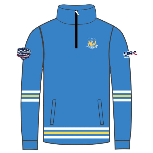 NJ Future Stars 1/4 Zip Pullover (Team Emblem Front)