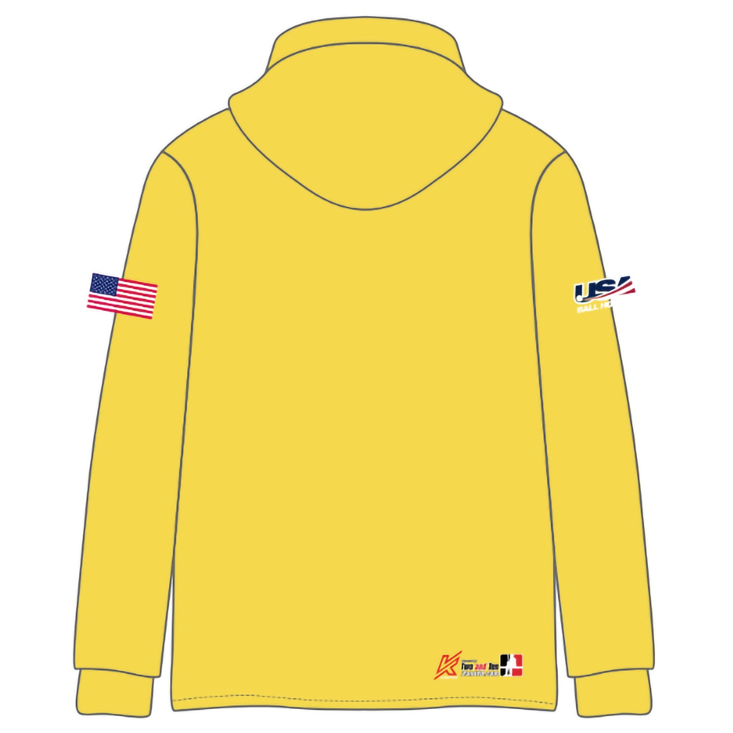 NJ FS Team Text Stitched Hoodies (4 color options)