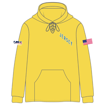 NJ FS Team Text Stitched Hoodies (4 color options)