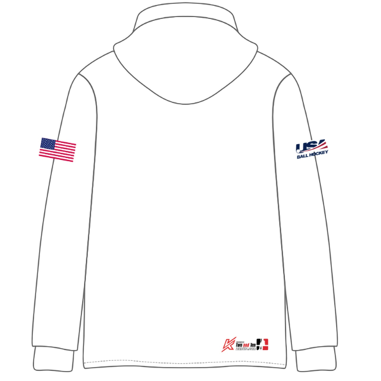 NJ FS Team Text Stitched Hoodies (4 color options)