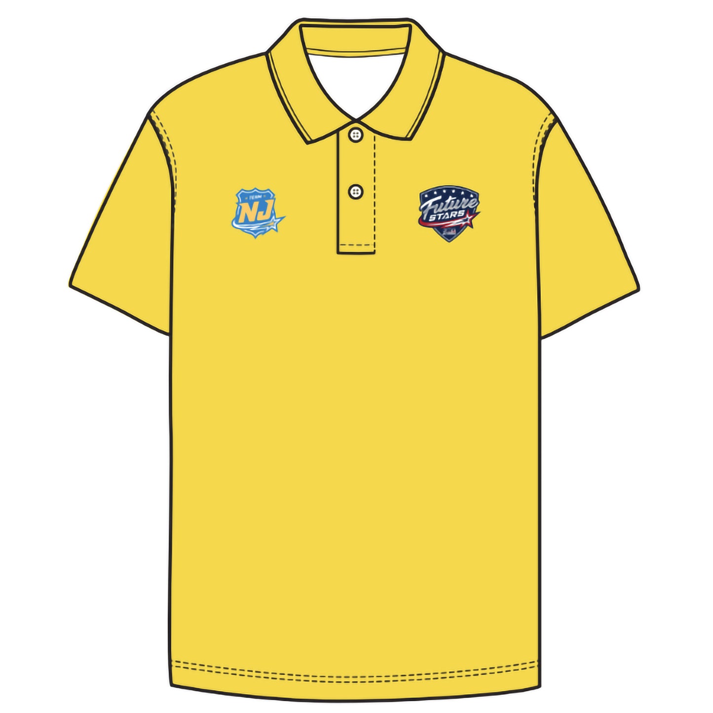 NJ Future Stars Coach Polos (4 color options)