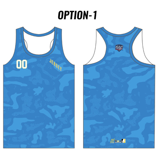 NJ FS Customizable Blue Camo Tank Top (6 design options)