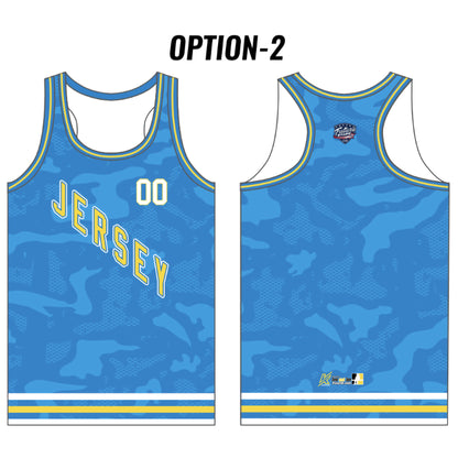 NJ FS Customizable Blue Camo Tank Top (6 design options)