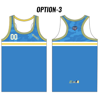NJ FS Customizable Blue Camo Tank Top (6 design options)