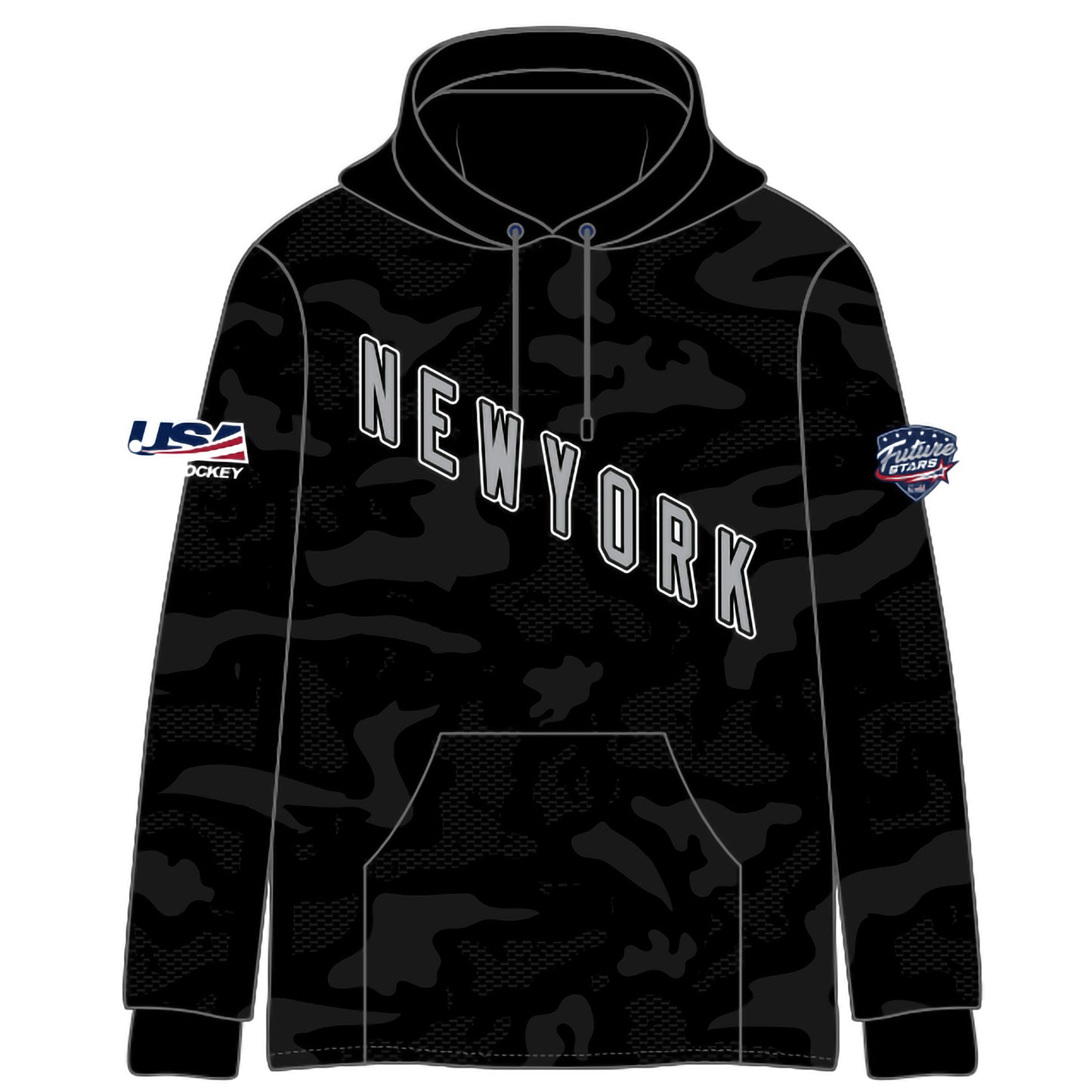 NY Future Stars Camo Hoodie (2 colors)