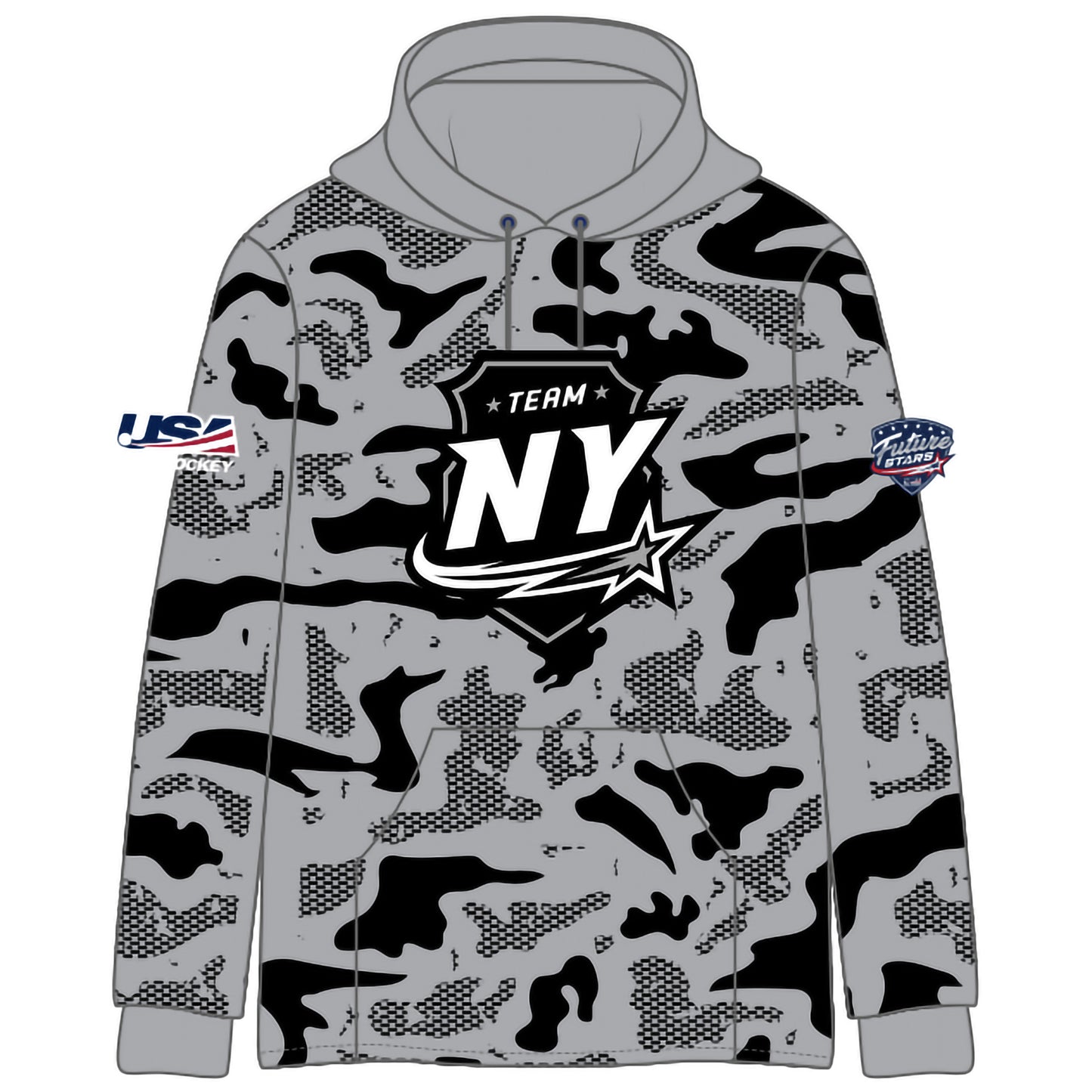 NY Future Stars Camo Hoodie (2 colors)