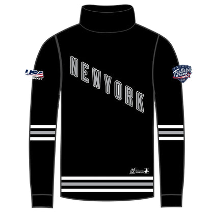 NY Future Stars 1/4 Zip Pullover (Team Emblem Front)