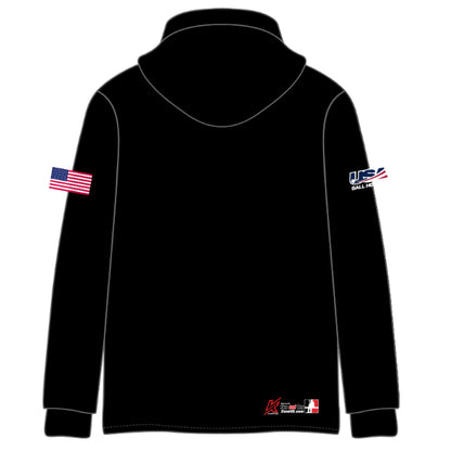 NY FS Team Text Stitched Hoodies (2 color options)