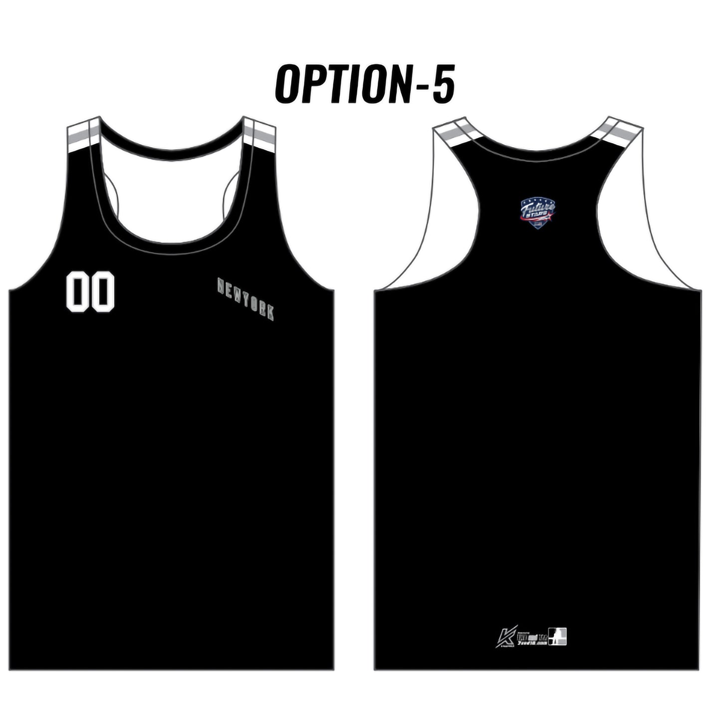 NY FS Customizable Black Camo Tank Top (6 design options)