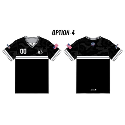 NY FS Customizable Black Camo Short Sleeve (6 design options)