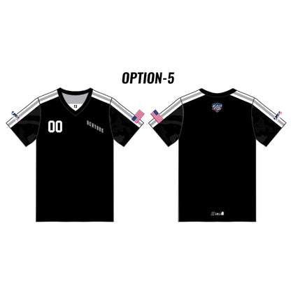 NY FS Customizable Black Camo Short Sleeve (6 design options)