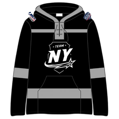 NY Future Stars Laced Hockey Hoodie (2 color options)