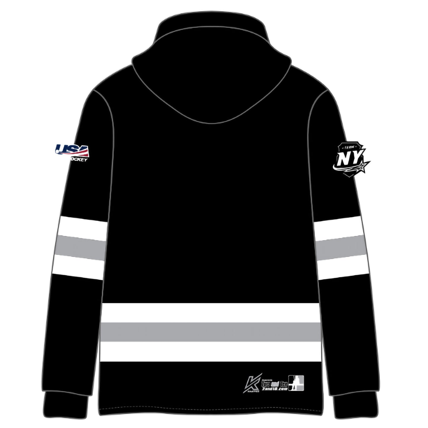 Future Stars Black Hoodie (NY Emblem on Sleeve)