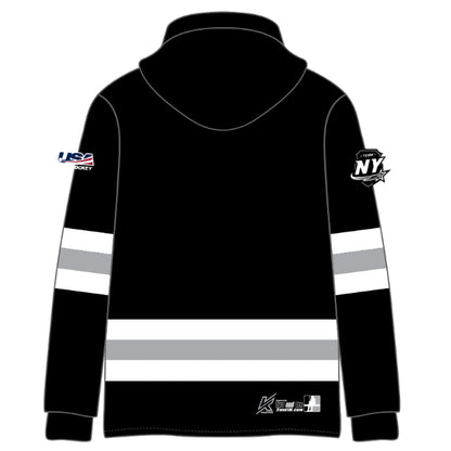 Future Stars Black Hoodie (NY Emblem on Sleeve)