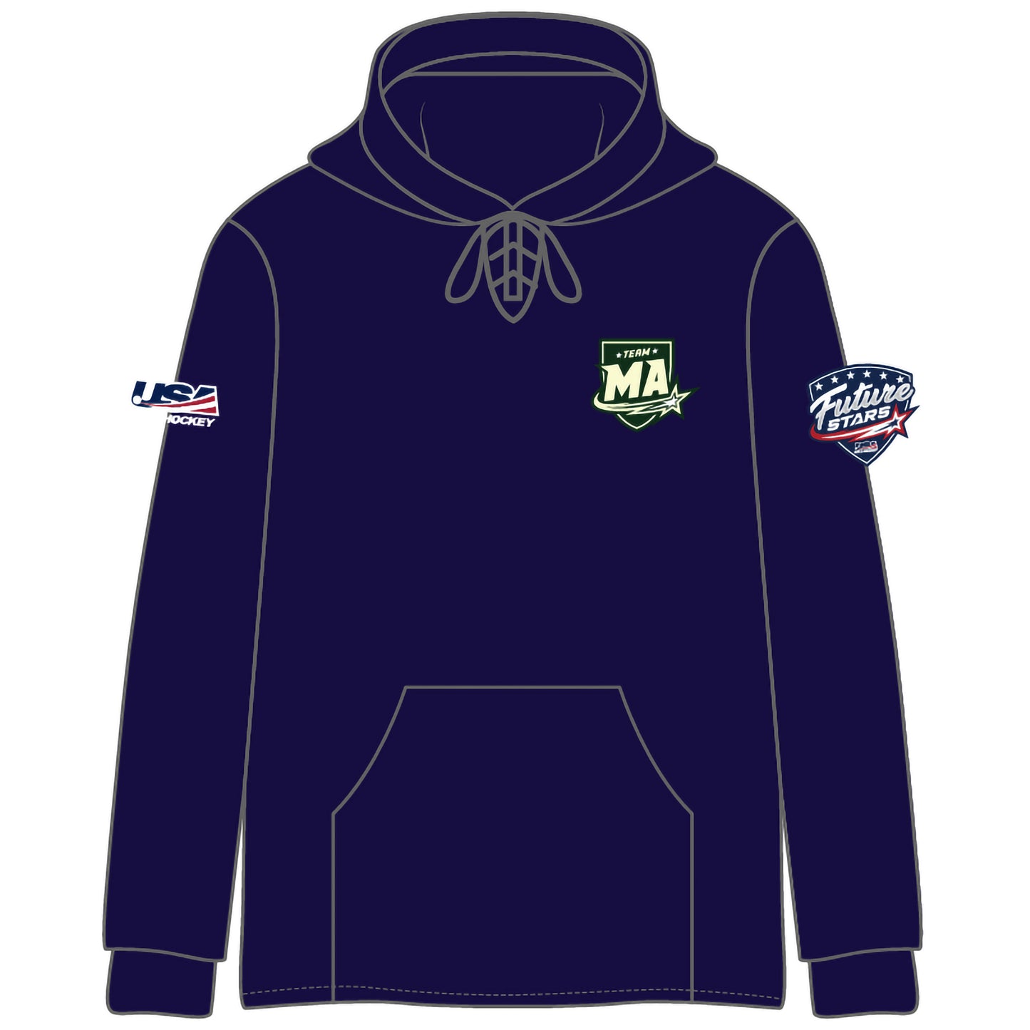 MA Future Stars Stitched Hoodies (3 color options)