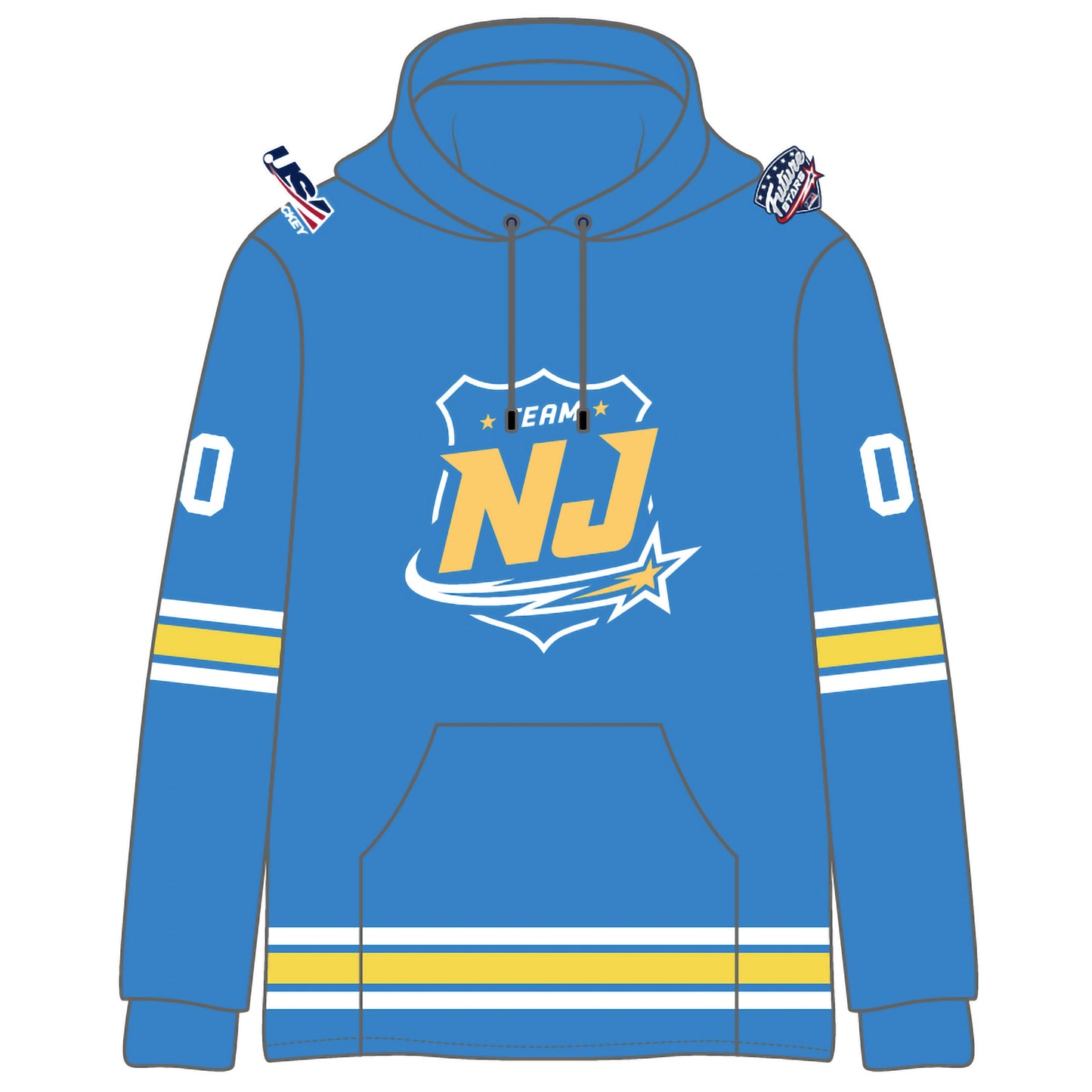 NJ Future Stars Customizable Hoodies (2 style options)