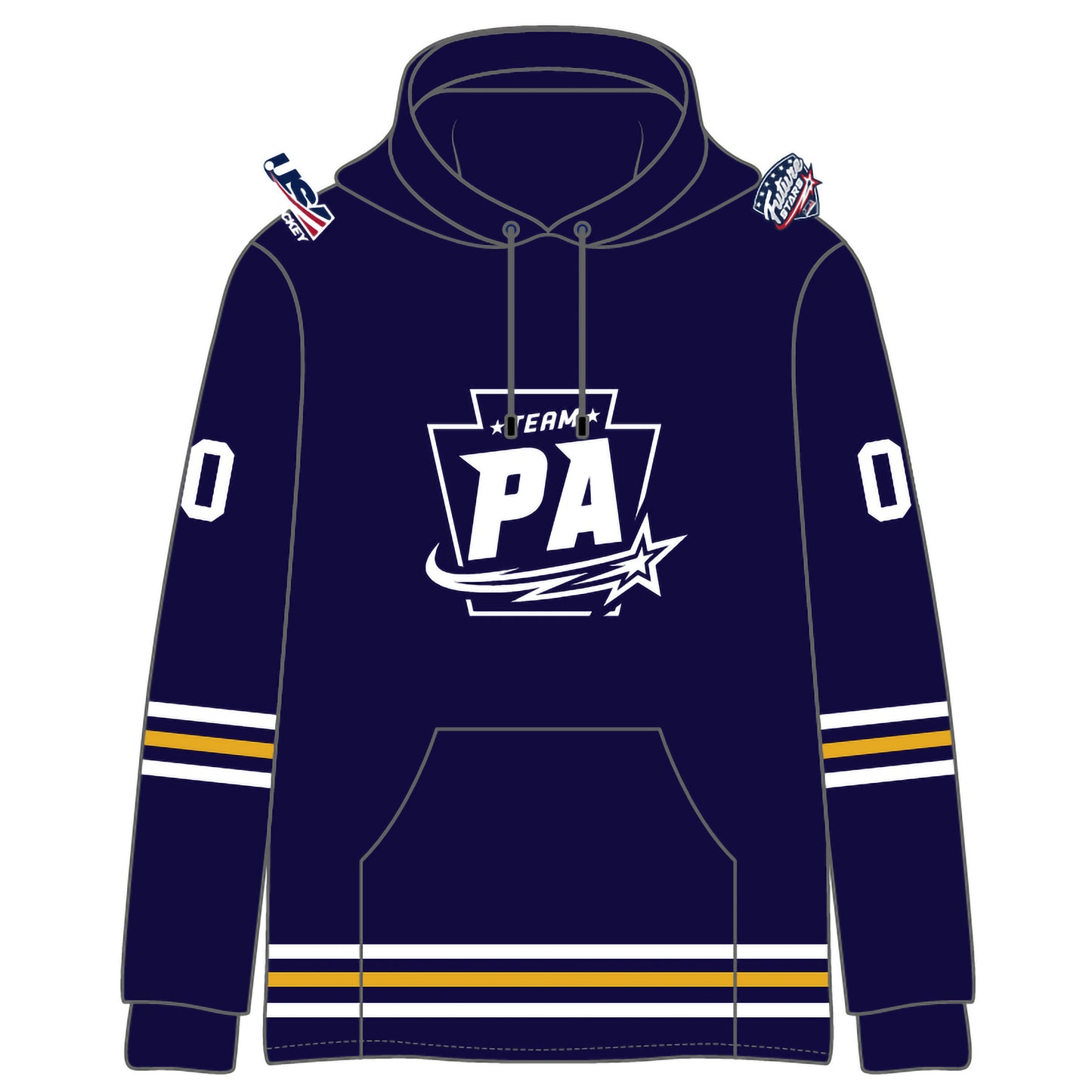 PA Future Stars Customizable Hoodies (2 style options)