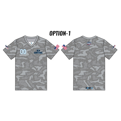 NH Future Stars Customizable Gray Camo Short Sleeve (6 styles)