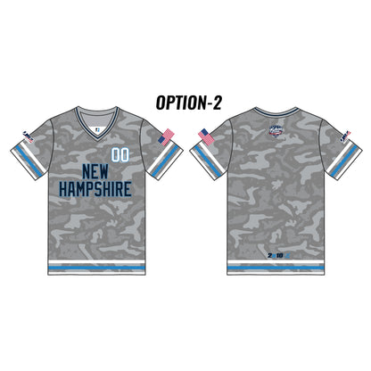 NH Future Stars Customizable Gray Camo Short Sleeve (6 styles)