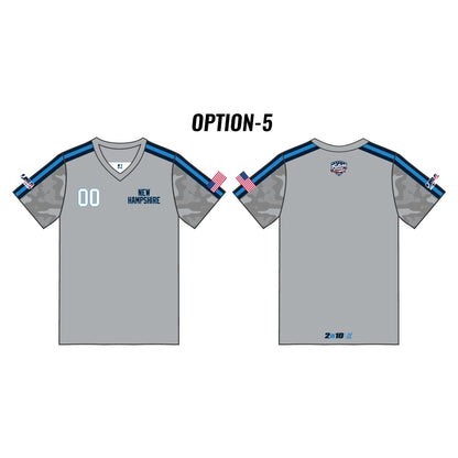 NH Future Stars Customizable Gray Camo Short Sleeve (6 styles)