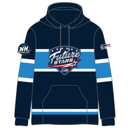 Future Stars Blue Hoodie (NH Emblem on Sleeve)