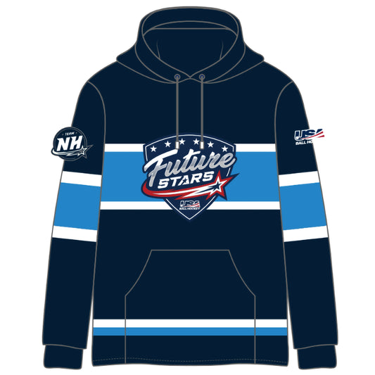 Future Stars Blue Hoodie (NH Emblem on Sleeve)