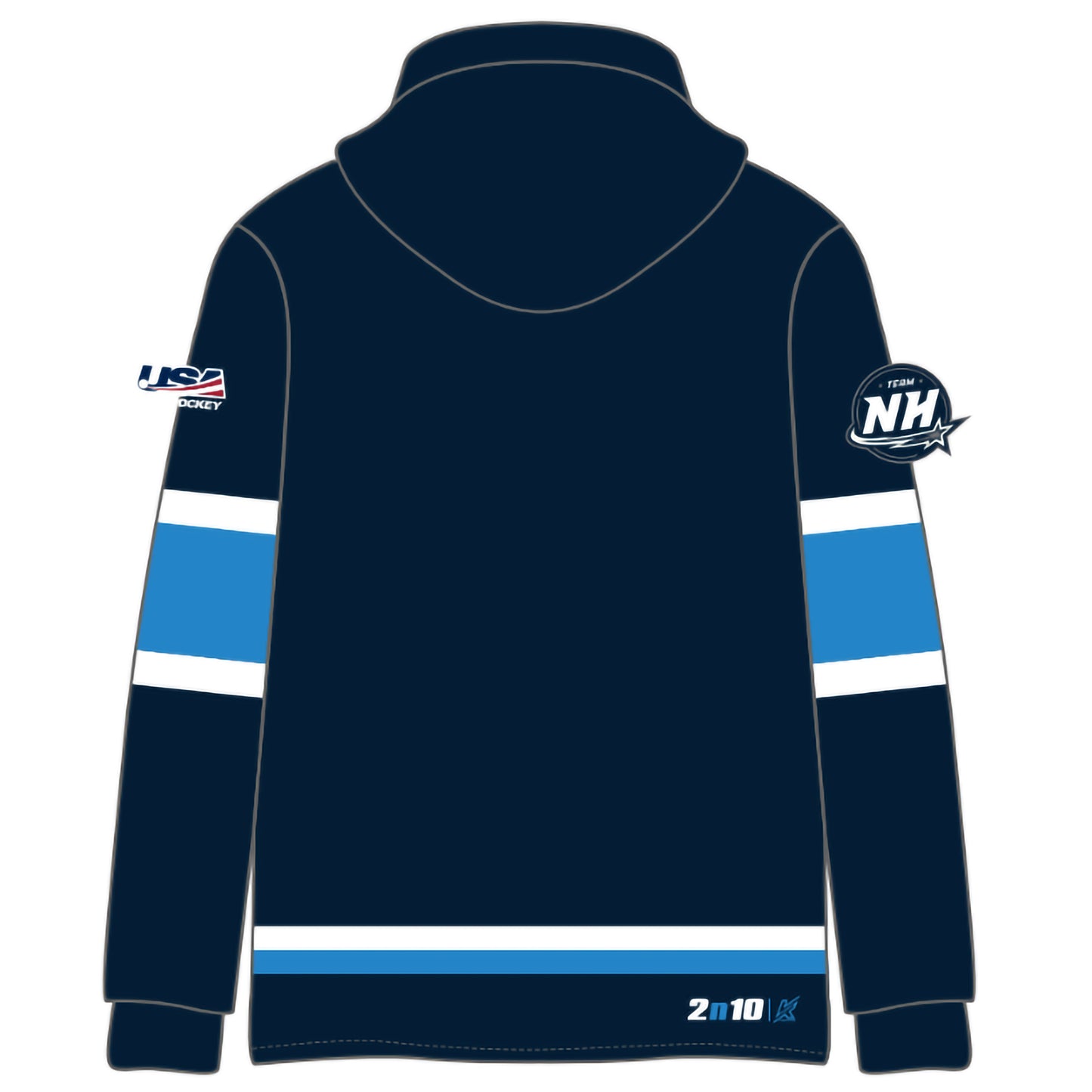 Future Stars Blue Hoodie (NH Emblem on Sleeve)