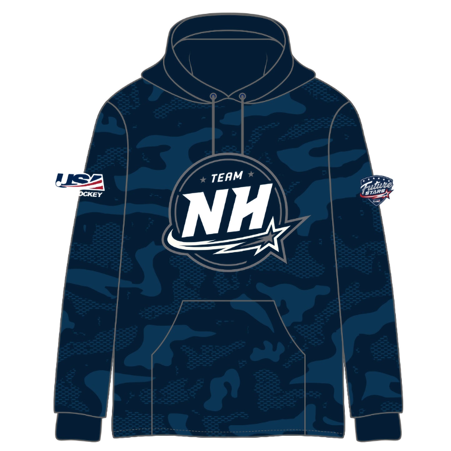 NH Future Stars Camo Hoodie (2 color options)