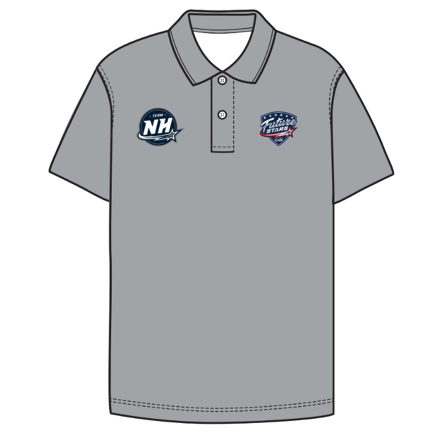 NH Future Stars Coach Polos (4 color options)