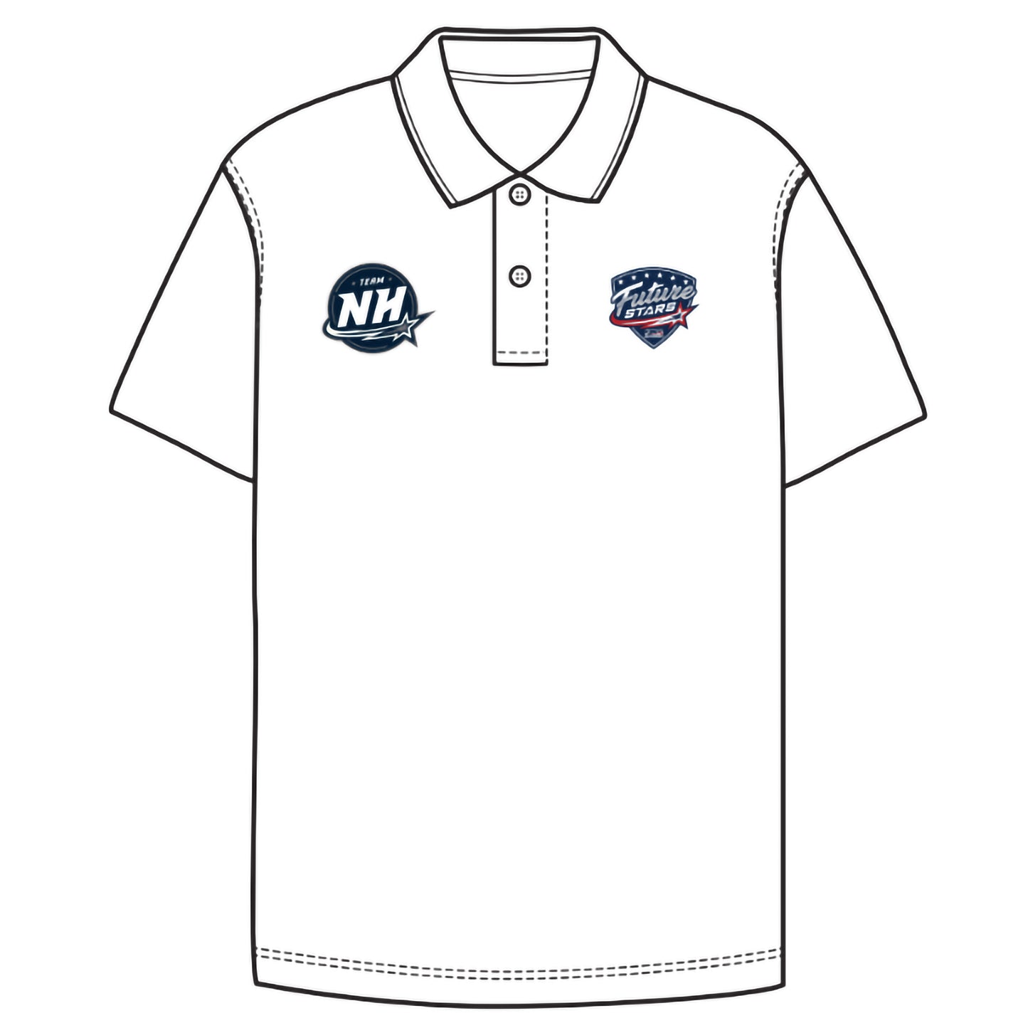 NH Future Stars Coach Polos (4 color options)