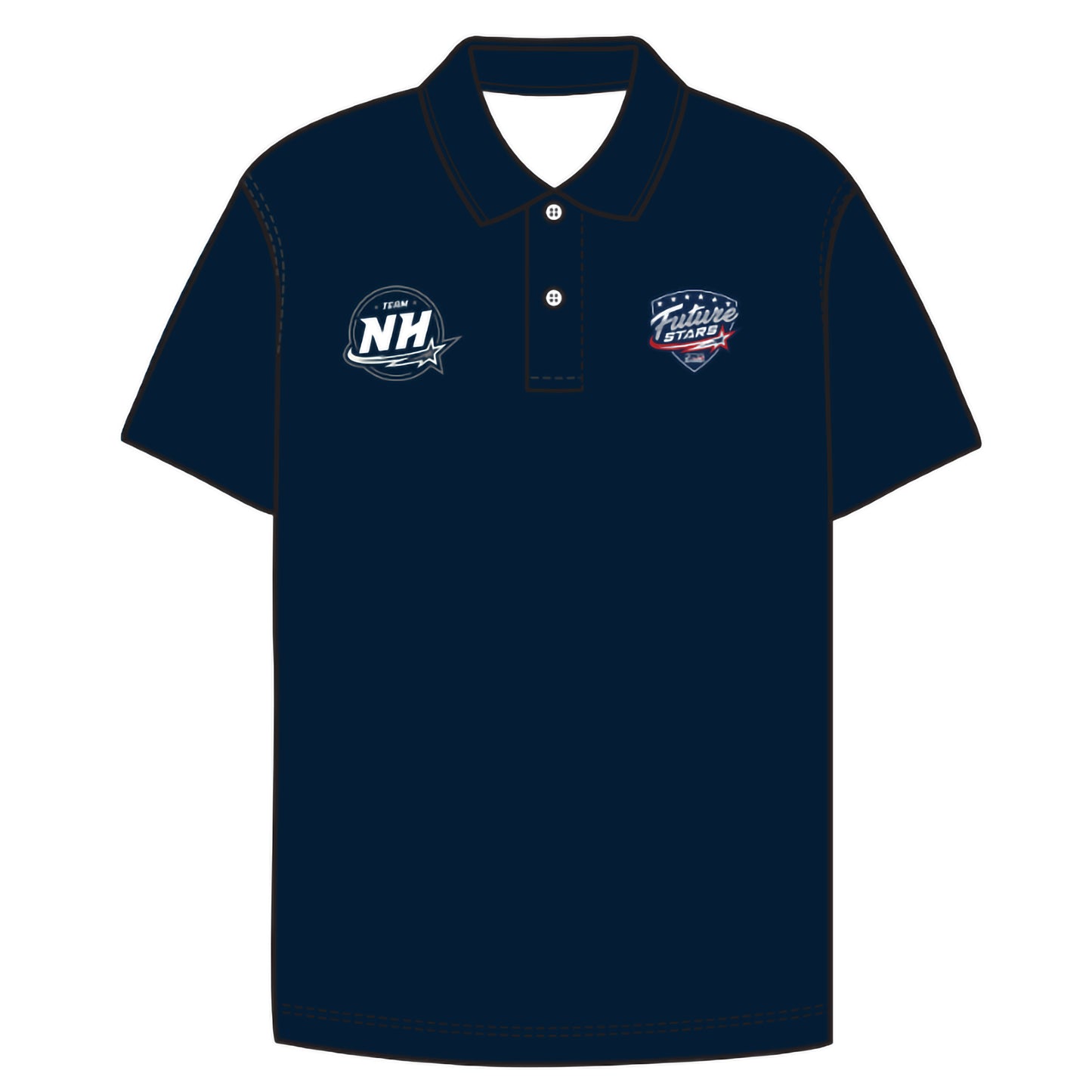 NH Future Stars Coach Polos (4 color options)