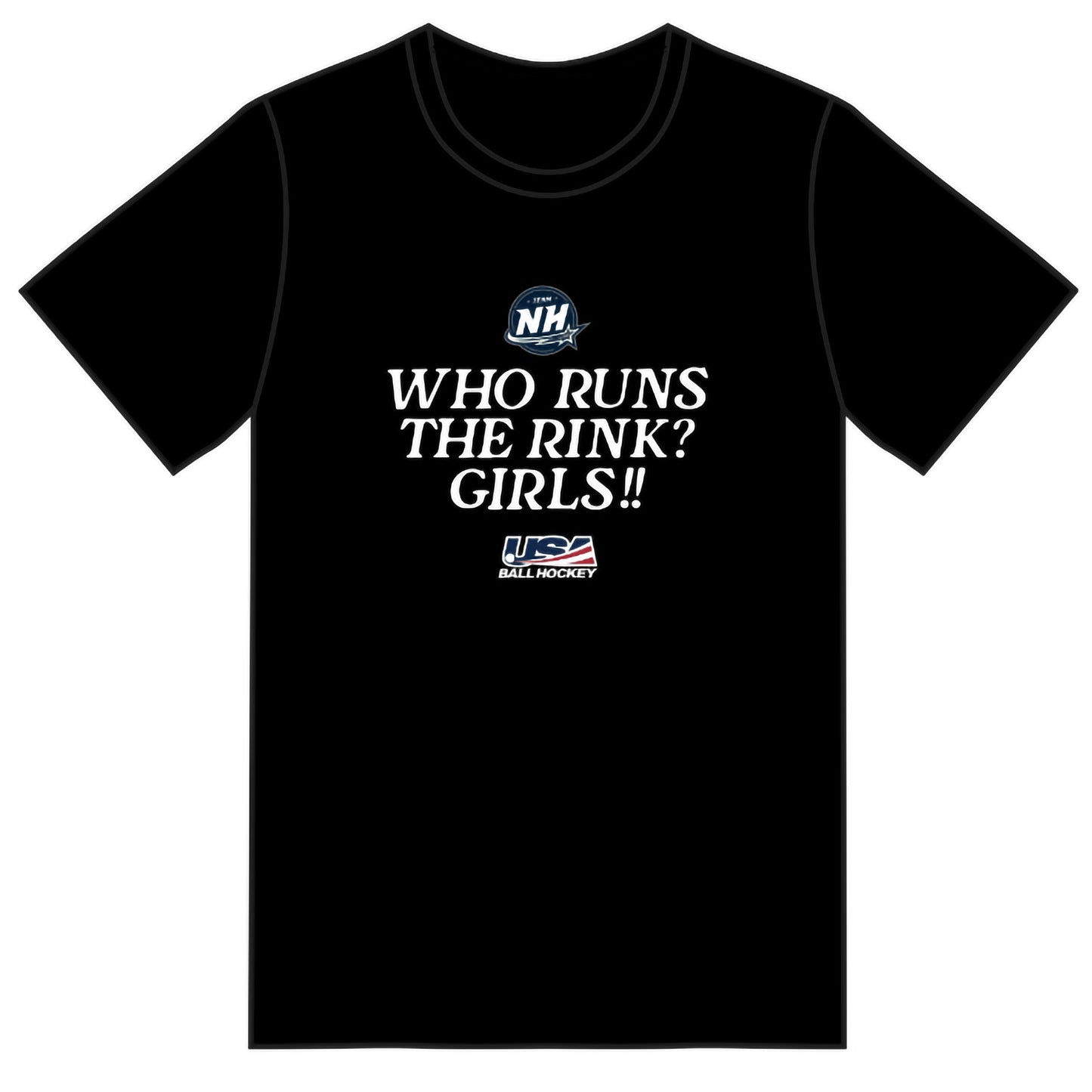 NH Future Stars T Shirt - Who Runs the Rink? (4 colors)