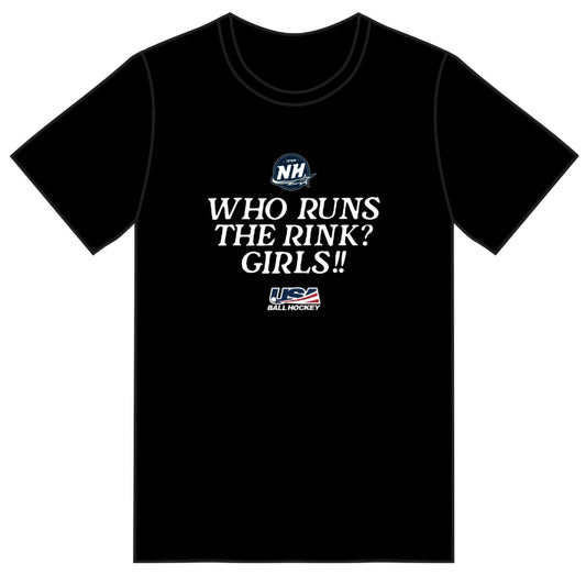 NH Future Stars T Shirt - Who Runs the Rink? (4 colors)