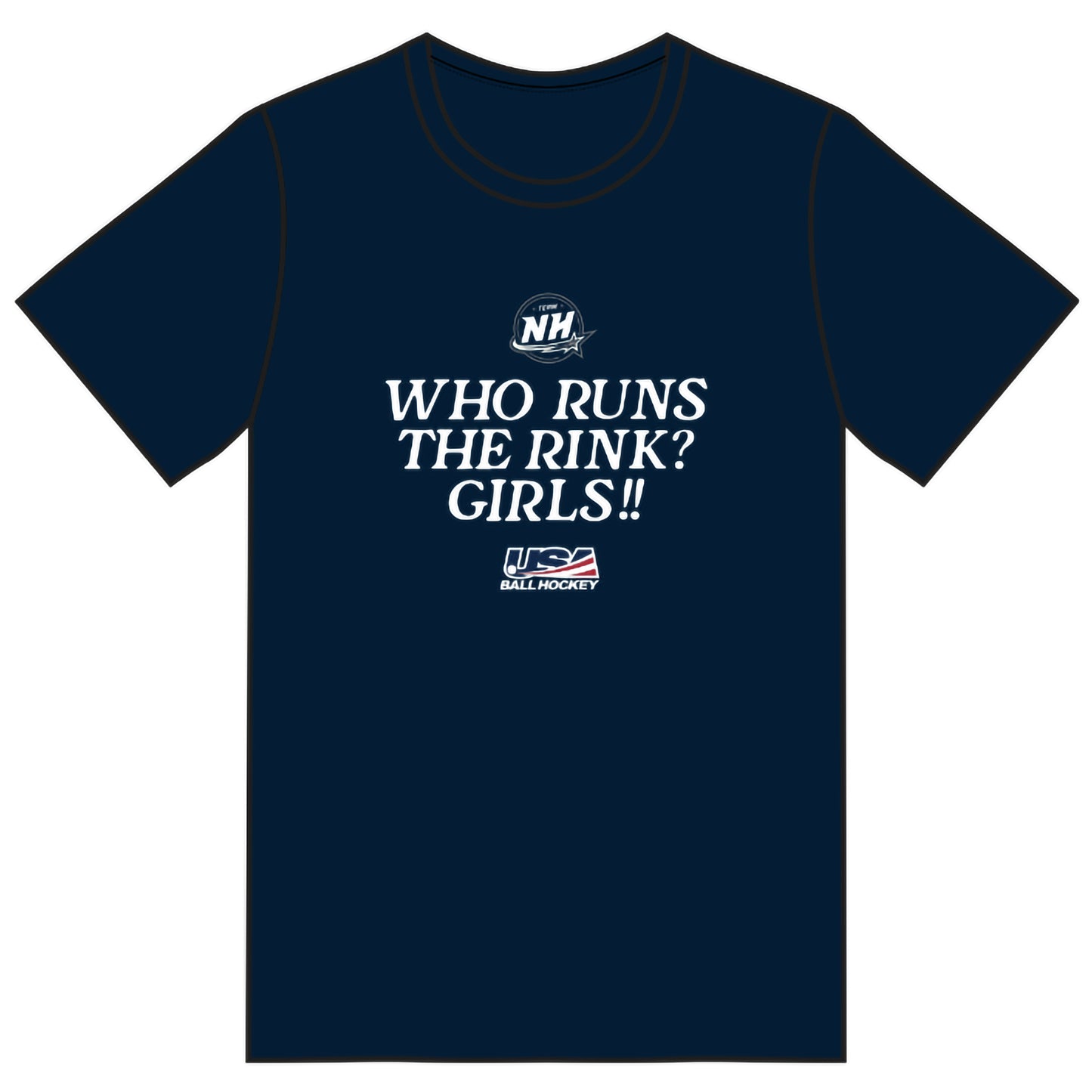 NH Future Stars T Shirt - Who Runs the Rink? (4 colors)