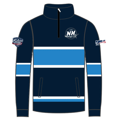 NH Future Stars 1/4 Zip Pullover (Team Emblem Front)