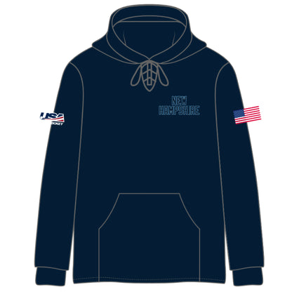 NH FS Team Text Stitched Hoodies (4 color options)