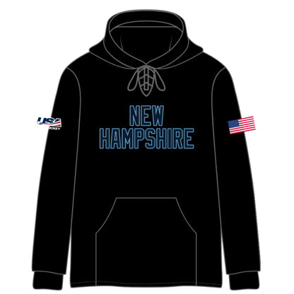 NH FS Team Text Stitched Hoodies (4 color options)