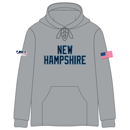NH FS Team Text Stitched Hoodies (4 color options)