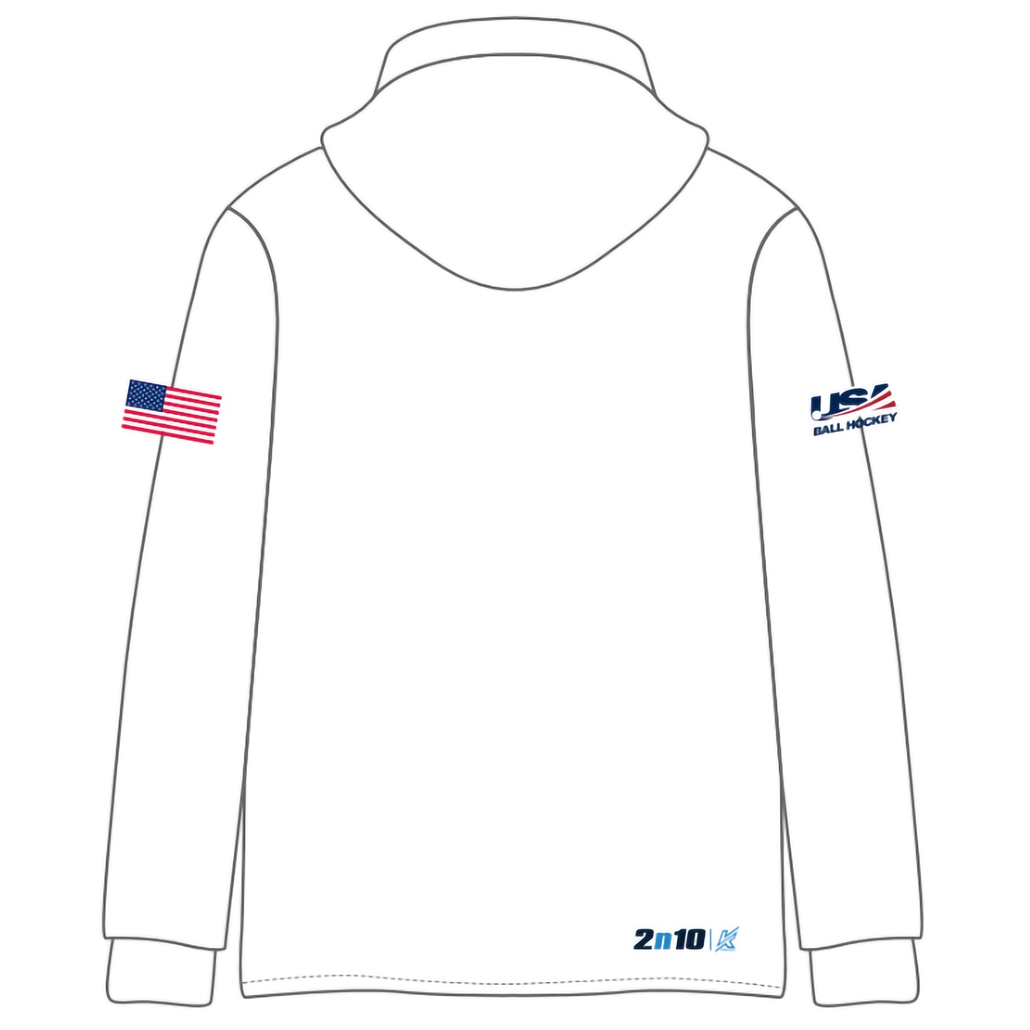 NH FS Team Text Stitched Hoodies (4 color options)