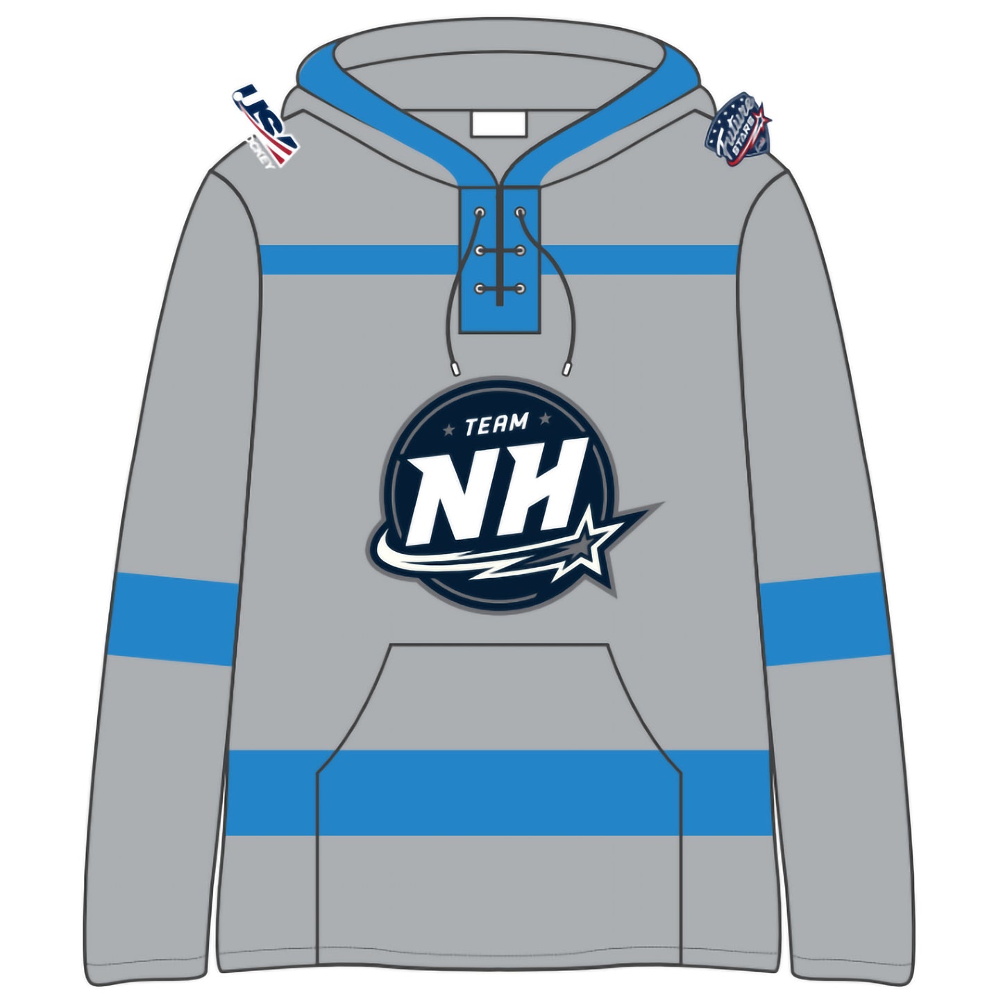 NH Future Stars Laced Hockey Hoodie