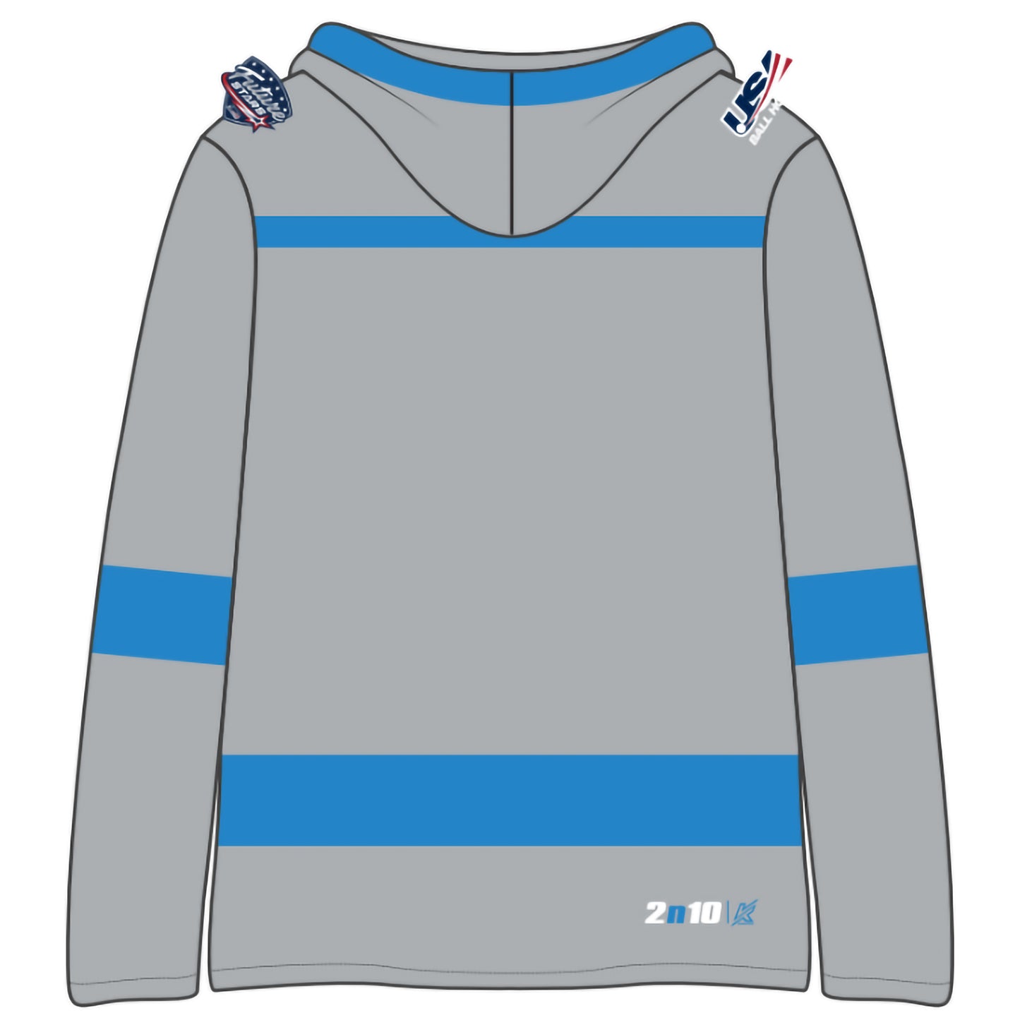 NH Future Stars Laced Hockey Hoodie