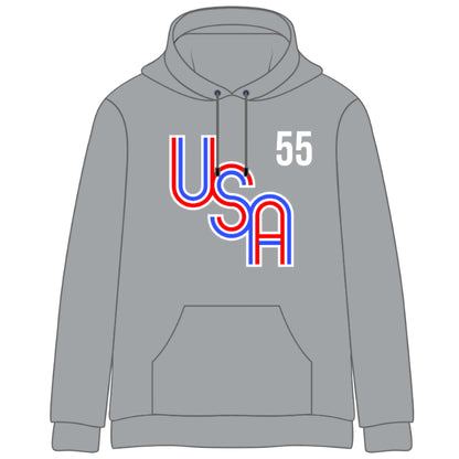 2026 USA Stitched Cotton Hoodies (4 color options)
