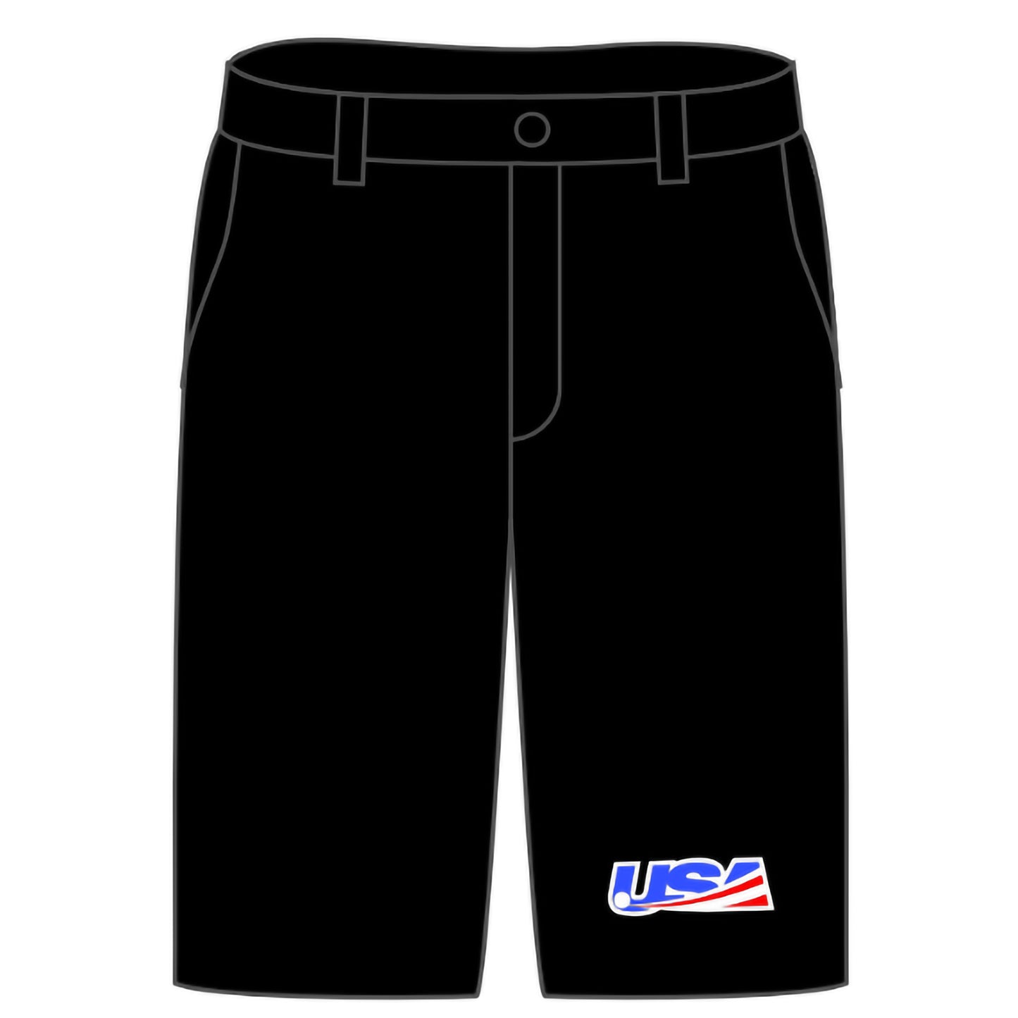 2026 USABH Logo "Golf Style" Shorts (5 color options)