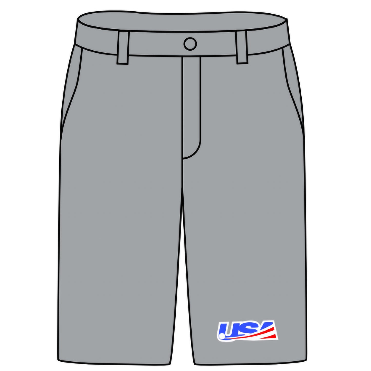 2026 USABH Logo "Golf Style" Shorts (5 color options)