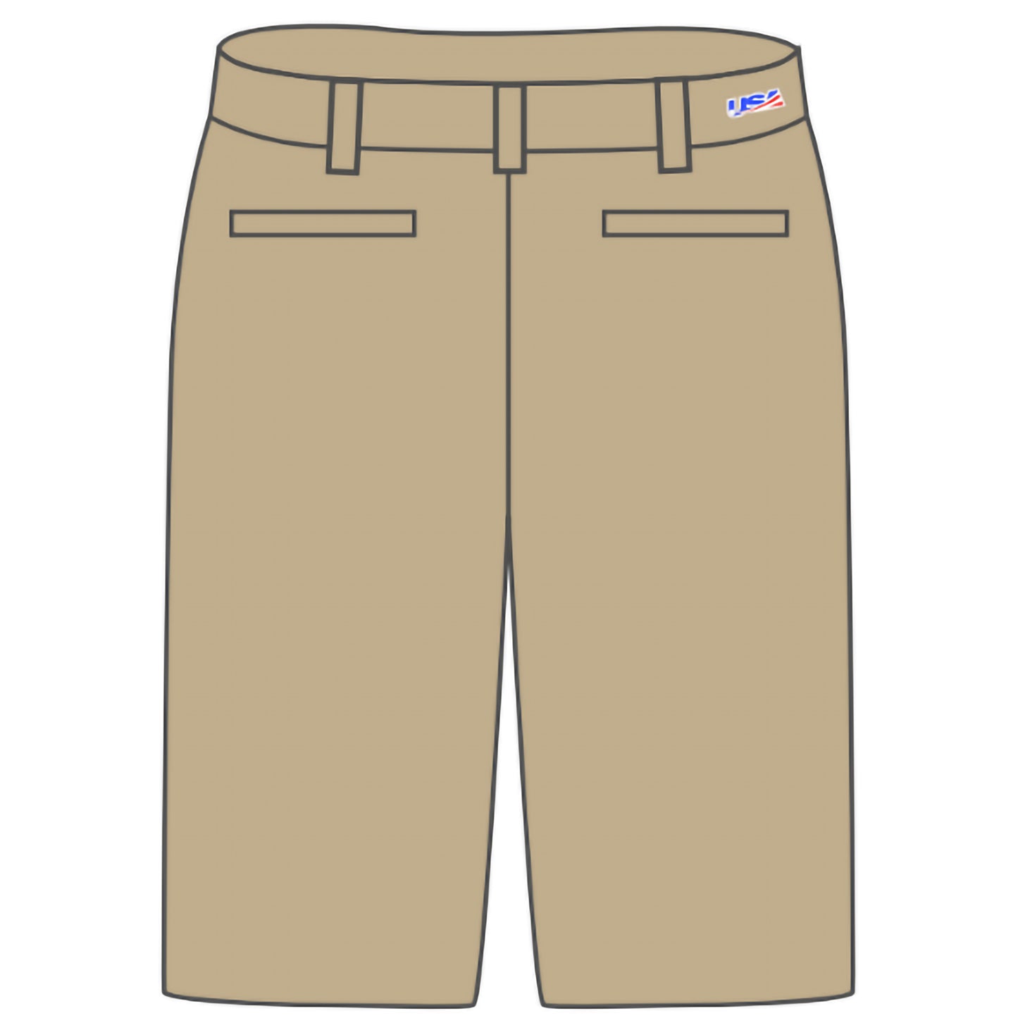 2026 USABH Logo "Golf Style" Shorts (5 color options)