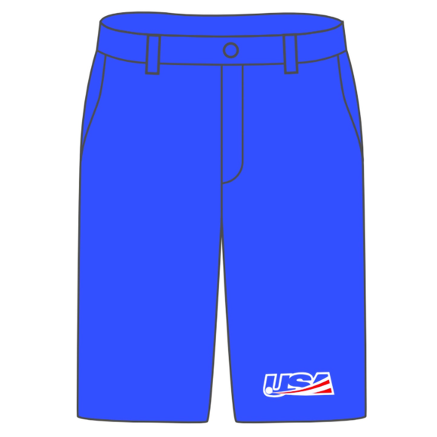 2026 USABH Logo "Golf Style" Shorts (5 color options)
