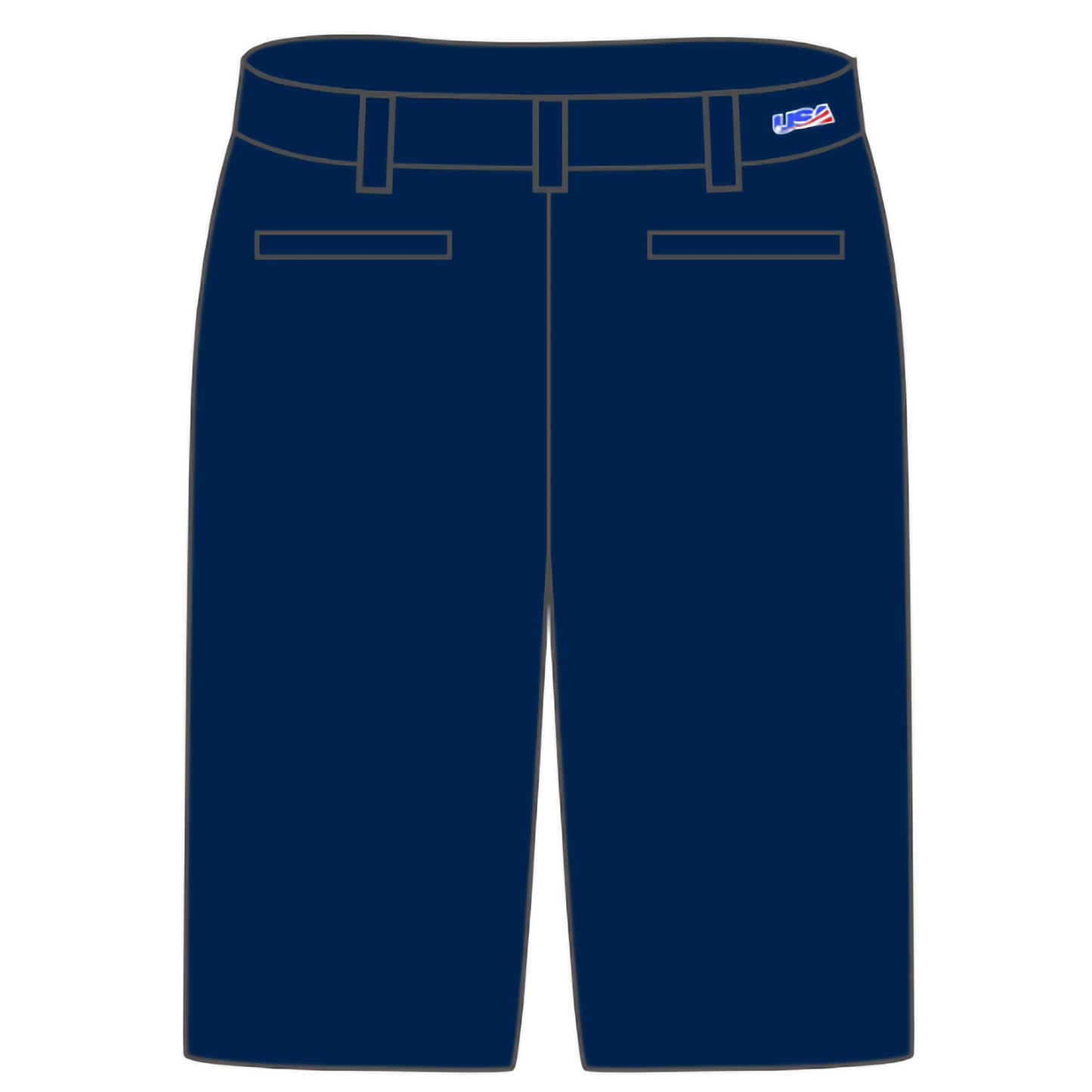2026 USABH Logo "Golf Style" Shorts (5 color options)