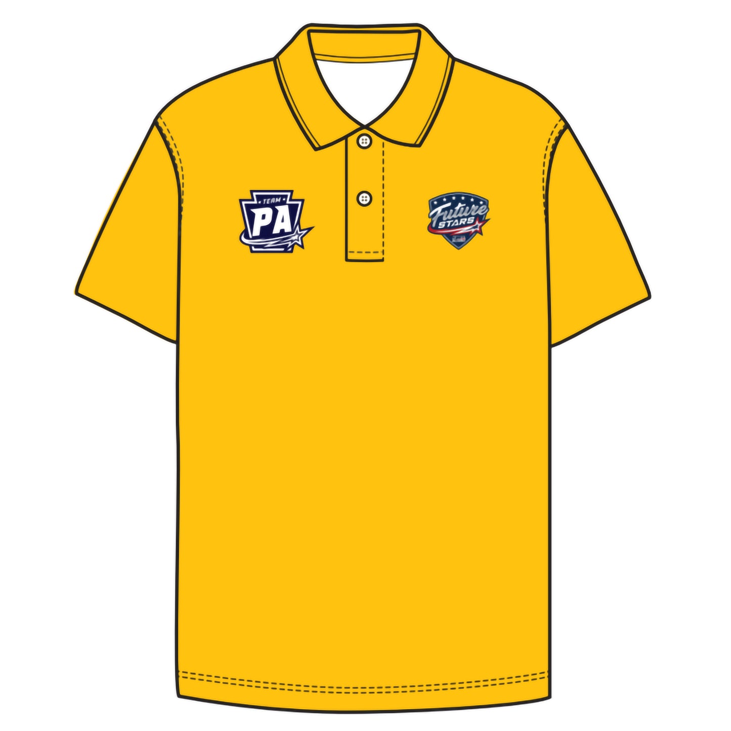 PA Future Stars Coach Polos (4 color options)