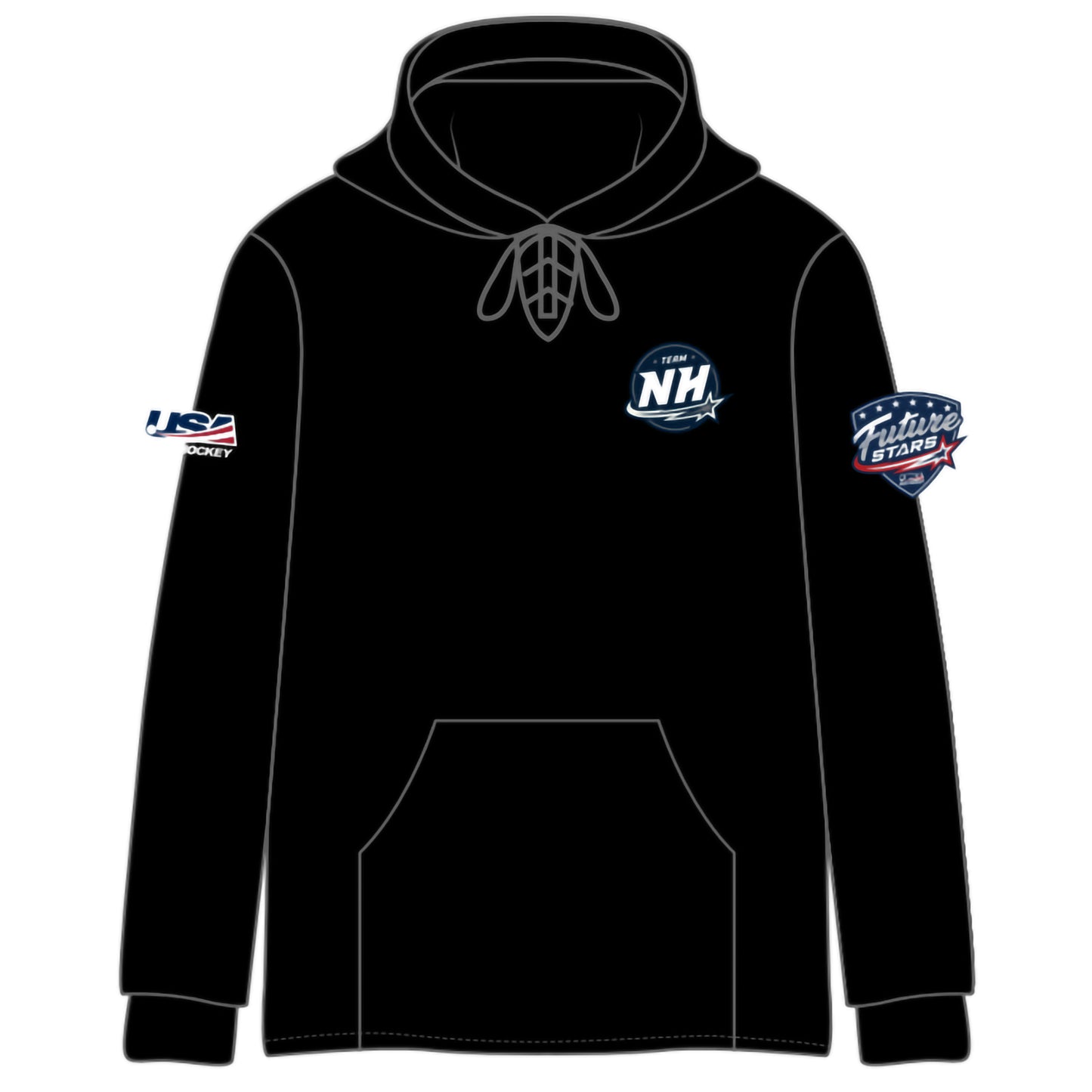NH Future Stars Stitched Hoodies (4 color options)